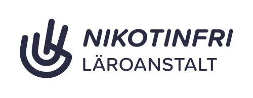 Nikotinfri läroanstalt -logo